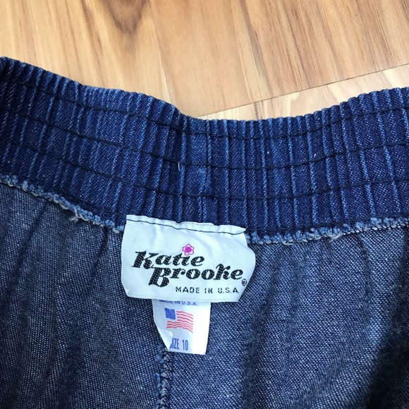 Vintage Katie Brook Gaucho Wide Leg Jeans - Picture 5 of 6